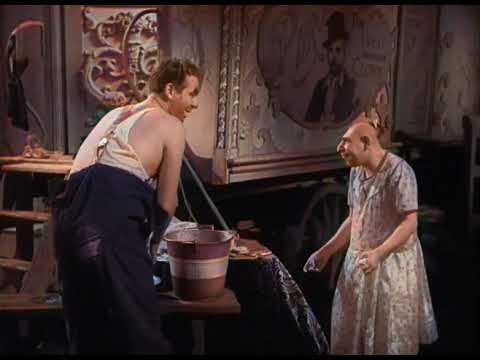 Freaks 1932 - Schlitzie with Phroso Scene (Big scene) - Colorized