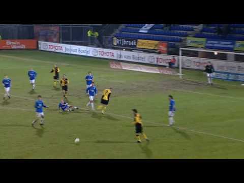 Goal Michael de Leeuw - FC Den Bosch - BV Veendam  - 5 februari 2010