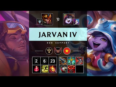 Jarvan IV Support vs Lulu - VN Grandmaster Patch 25.16