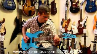 Video thumbnail for Ibanez GRG121SP-LT Gio Series Light Teal Electric Guitar by Rockem Music