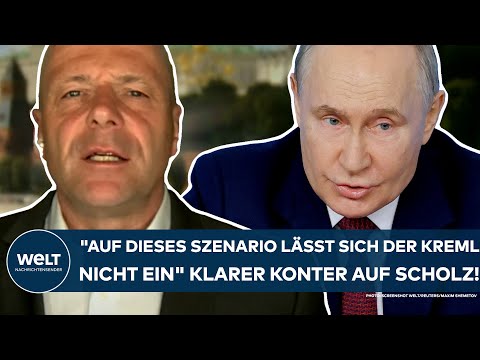 PUTINS KRIEG: "Auf dieses Szenario lässt sich der Kreml nicht ein" Russen kontern klar auf Scholz!