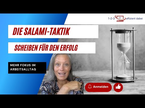 Die Salami-Taktik: Scheiben für den Erfolg