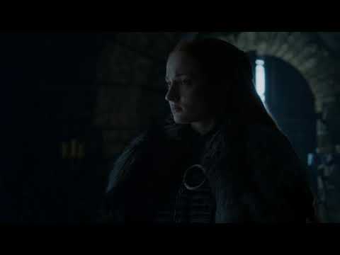 Game of Thrones 7x06 - Sansa And Arya's Faces