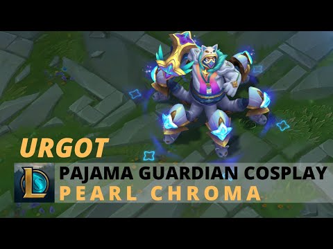 Pajama Guardian Cosplay Urgot Pearl Chroma - League Of Legends