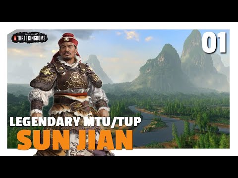 Semi-Historical Campaign | Sun Jian Legendary MTU/TUP Let's Play E01