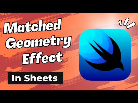 Matched Geometry Effects between fullScreenCover - Xcode 14 - SwiftUI Tutorials thumbnail