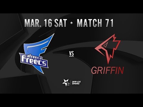 [2019 LCK SPRING] 0316 Match71 : AF vs GRF Highlight