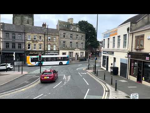 Full route visual Go North East X50 (the soccer bus) metrocentre to metrocentre (scotswood road way)