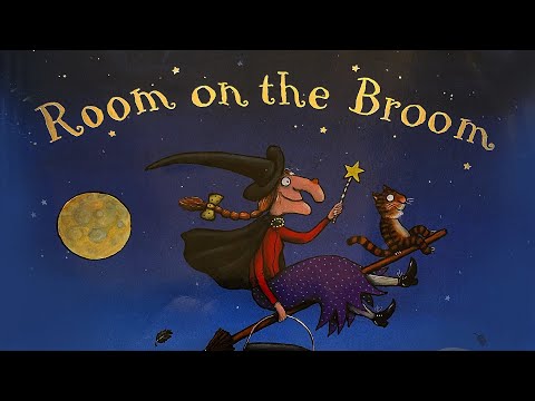 Room On The Broom by Julia Donaldson - a read aloud story for kids by Tippy Toes Nook
