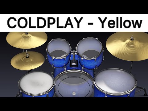 Coldplay - Yellow using iPad GarageBand (Drum Cover)