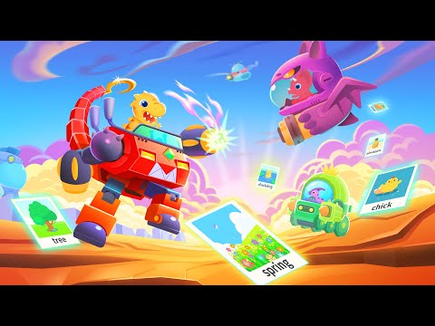 Dinosaur Word Games for kids video thumbnail