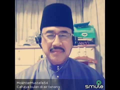 Cahaya bulan diair tenang