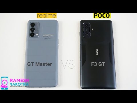 Realme GT Master vs Poco F3 GT Speed Test and Camera Comparison