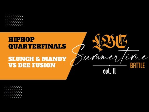 LBC Summertime Battle vol. 2 - HipHop quarterfinals Slunch & Mandy vs Dee Fusion