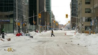 Kent &amp; Albert: Wasteland of a city after the dismantle of freedom convoy Sunday 2-20-2022