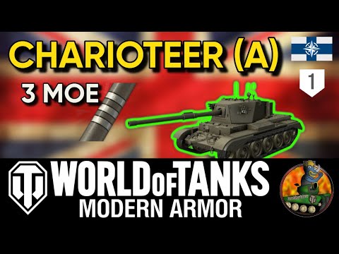 Charioteer (A) II Flexible Tank Destroyer II 3 MOE II WoT Console II War Heroes