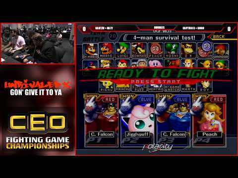 Unrivaled X Melee - Gahtzu + Oaty vs Captain G + Gogo - Doubles Losers