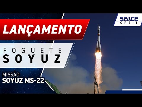 LANÇAMENTO DO FOGUETE SOYUZ TRIPULADO -  SOYUZ MS-22