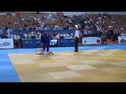 ECJ Berlin 2014 -60 kg Final Ben David (ISR) - Baimakhanbetov (KAZ)