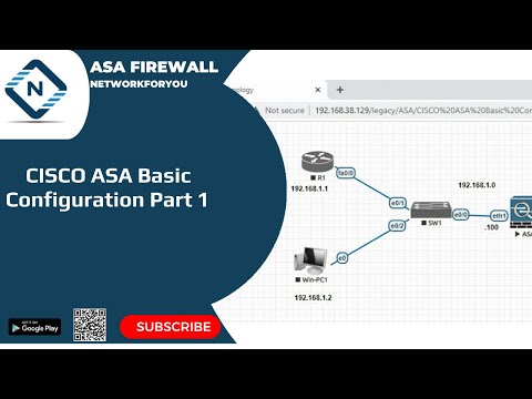 4 .CISCO ASA Basic Configuration Part 1  | Networkforyou