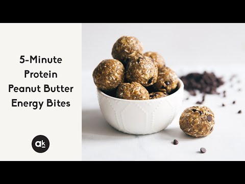 5-Minute Protein Peanut Butter Energy Bites