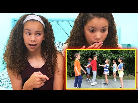 Sierra & Olivia REACT to "Dance Dance Dance Battle" by JoJo Johnson