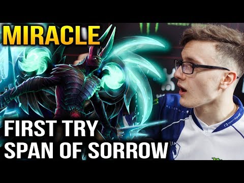 MIRACLE Terrorblade New IMMORTAL SPAN OF SORROW vs NAIX no Battle Pass Dota 2