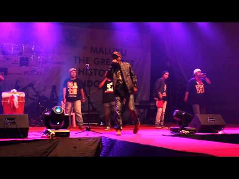 LIVE PERFORM Alifuru Hip Hop - Cuma Maluku (Pesta Teluk 2013)