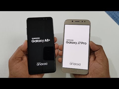 Samsung Galaxy A8+ (2018) vs Samsung J7 Pro Speed Test Comparison !