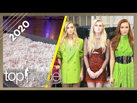 Fashionshow mit Popcorn Catwalk: Wer darf die Fashion Show beenden? | GNTM 2020 | ProSieben