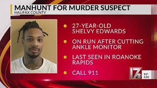 Halifax County murder suspect on the run after cutting ankle monitor, deputies say