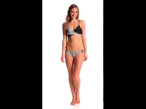 L-Space Ivory Coast Low Down Reversible Bottom | SwimOutlet.com