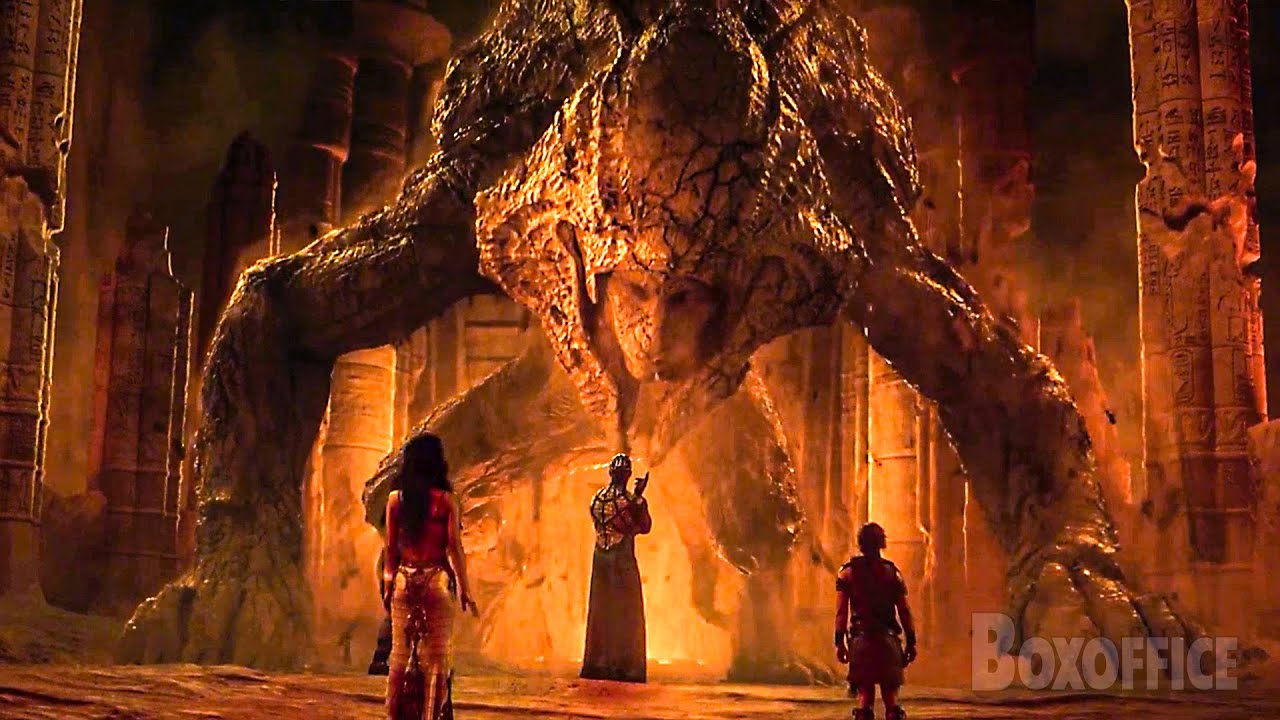 God Of Wisdom VS Sphinx Riddle | Gods of Egypt | CLIP