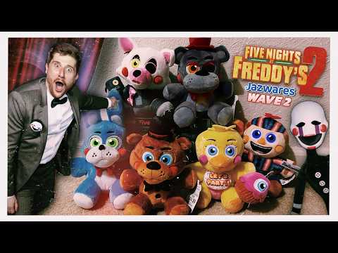 MY Favorite FNAF PLUSHIES OUT THERE! - FNAF Jazwares Plush Wave 2