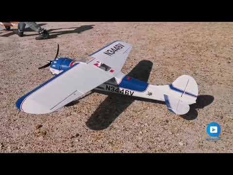 Cessna 195 Phoenix Vista with RCGF 15cc Gas Engine classic rc plane