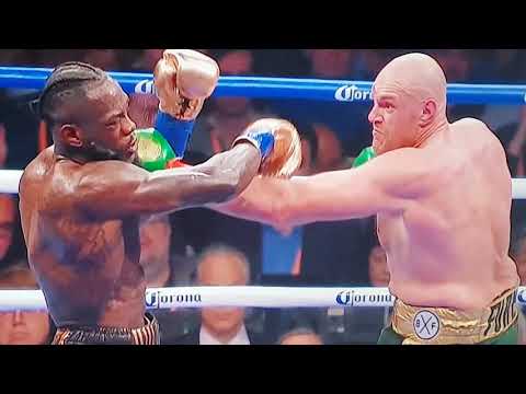 Tyson fury flick jab pure skill