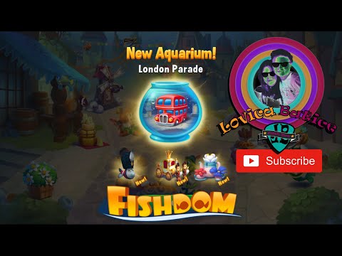 Fishdom - Level 4691 - 4695 - Aquarium Weekend in Germany and London Paradise - Gameplay
