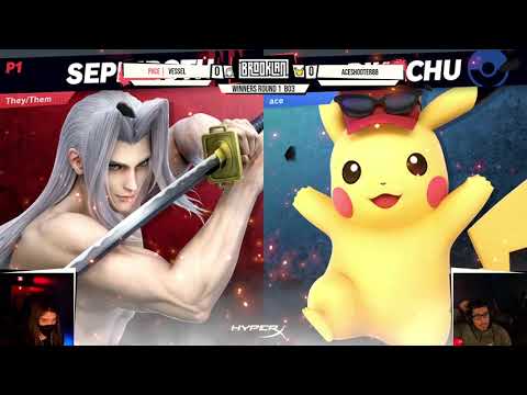 BrookLAN Brawls 47 - PACE | Vessel (Sephiroth) v. Aceshooter88 (Pikachu) - Winners Round 1