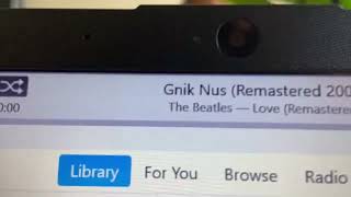 What Is The Song “Gnik Nus” By The Beatles?