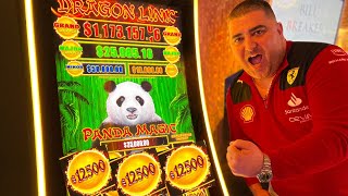 RECORD BREAKING JACKPOT On Million Dollar Dragon Link  - $250 BETS