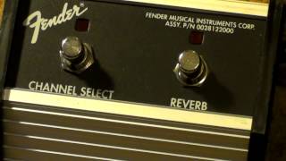 Video thumbnail for Fender Amplifier Channel Selection Pedals by intheblues