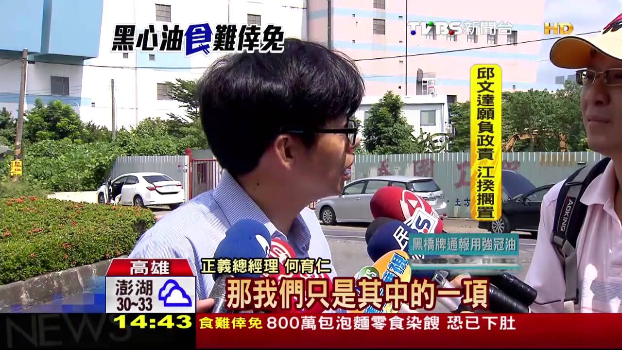 遭影射進口飼料牛油 正義提證明否認
