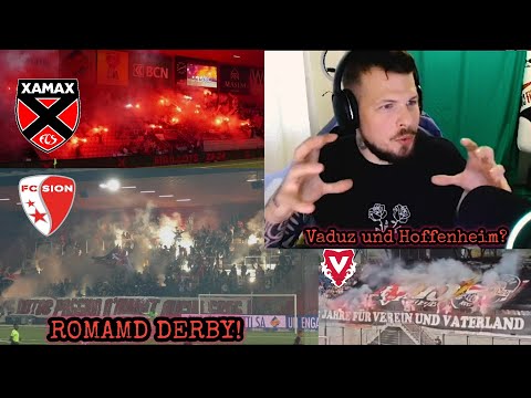 !Romand DERBY! - xamax geg Sion PYROMANIE - Vaduz + Hoffenheim Choreo! - CHL Rundi 9
