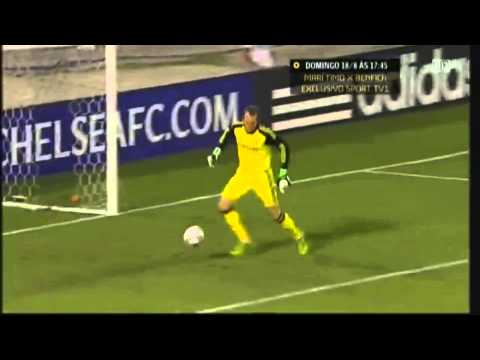 Epic fail Schwarzer  Chelsea 0-1 Roma 08/11/2013