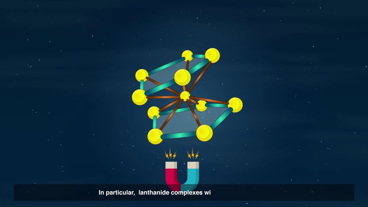 Unusual lanthanide complex