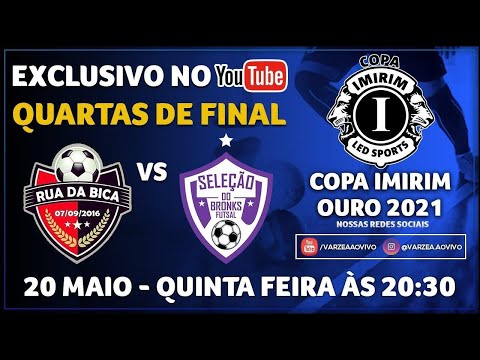 Rua da Bica x Seleção do Bronk's FS - Quartas de Final - Copa Imirim 2021 (Ouro)