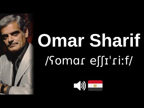 How to pronounce 'Omar Sharif' (CORRECTLY!)