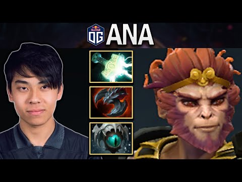 OG.ANA SMURF MONKEY KING WITH SKADI-MJOLNIR - DOTA 2 PRO GAMEPLAY