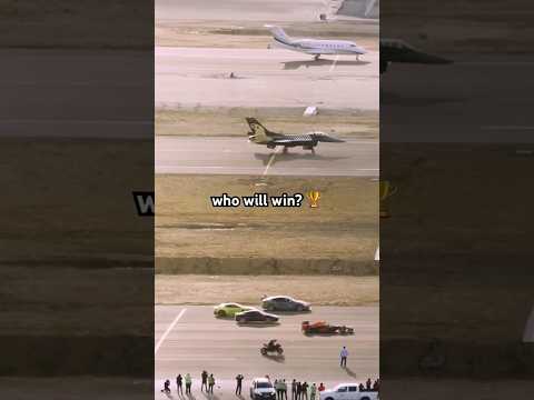 You've never seen a race like this 🚀||fighter jet vs plane vs F1 car vs MotoGP bike #flyingfast