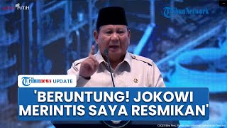 Lagi! Prabowo Banggakan Angka 8 Andalan & Singgung Berpidato di Hari Baik: Saya Beruntung